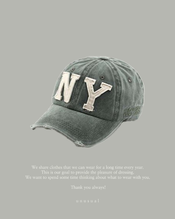 Vintage NEW-YORK Ball Cap (7color)