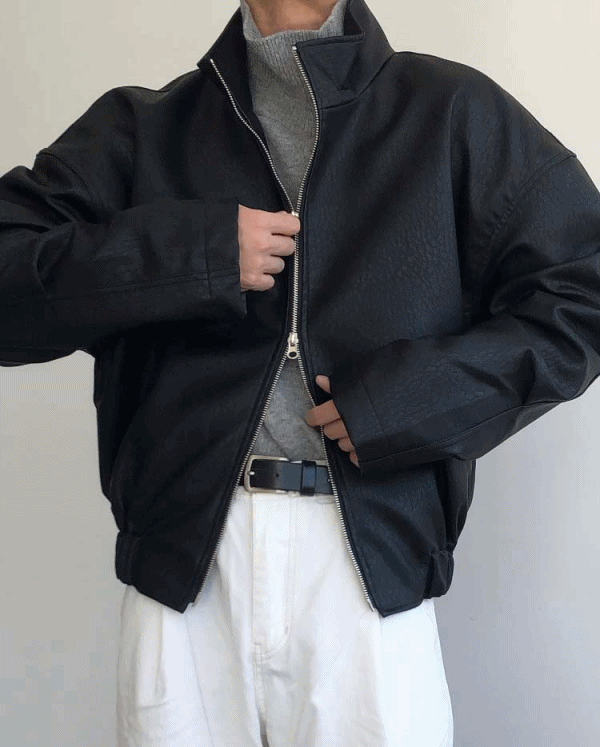 Retro Mood Leather Jacket